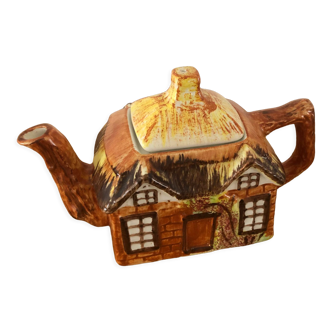 English decorative teapot "thatched cottage" price kensington