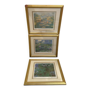 Ensemble de 3 reproductions - claude