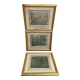 Set of 3 framed reproductions – Claude Monet, Water Lilies