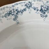 Plat rond 33 cm en faïence de Maastricht modèle Clara