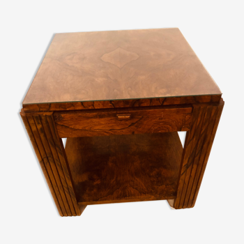 Solid wood table Art Deco period