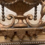 Louis XVI style mirror in wood and gilded stucco XIX century