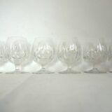 Set of 6 vintage Villeroy & Boch Cognac glasses stamped