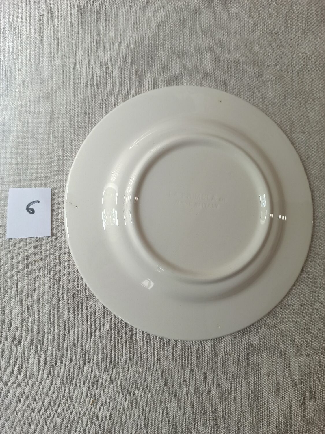 Set of 6 vintage dessert plates