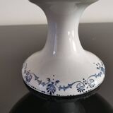 Old compote bowl Terre de Fer Opaque Porcelain from Gien "Etruscan" model