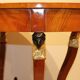 Biedermeier Cherry Veneer Gold-Leaf Center Table, Austria, 1820s