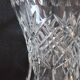 Cut crystal vase from Venice