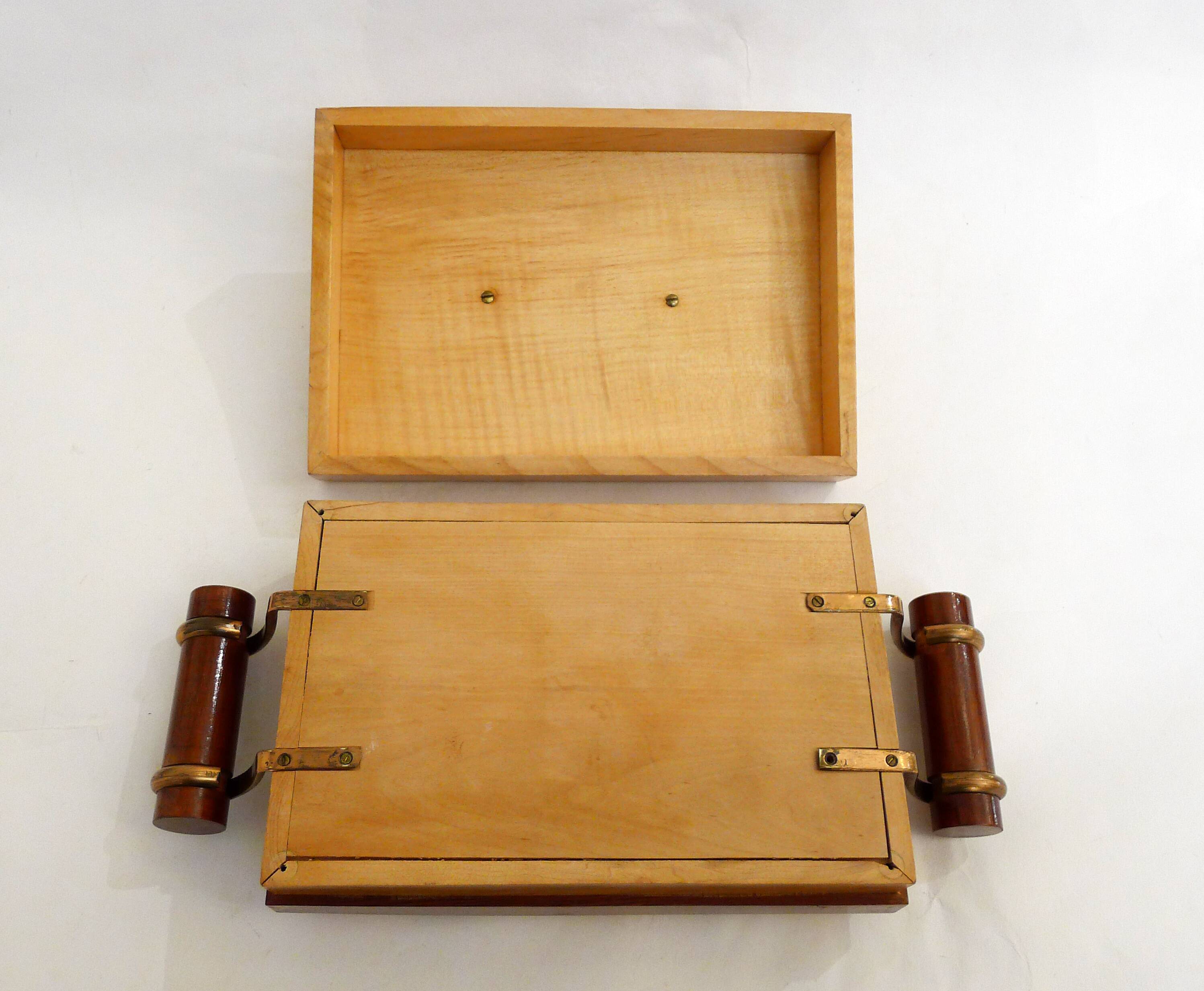 Large Art Deco wooden box