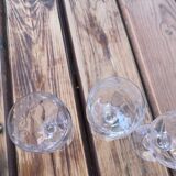 Verres à pied vintage