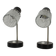 1960s Pair of Table Lamps by Kamenický Šenov, Czechoslovakia
