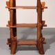 A playful mid-century French wooden bookcase 1960