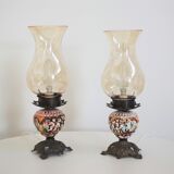Capodimonte table lamps, 1950s, set of 2