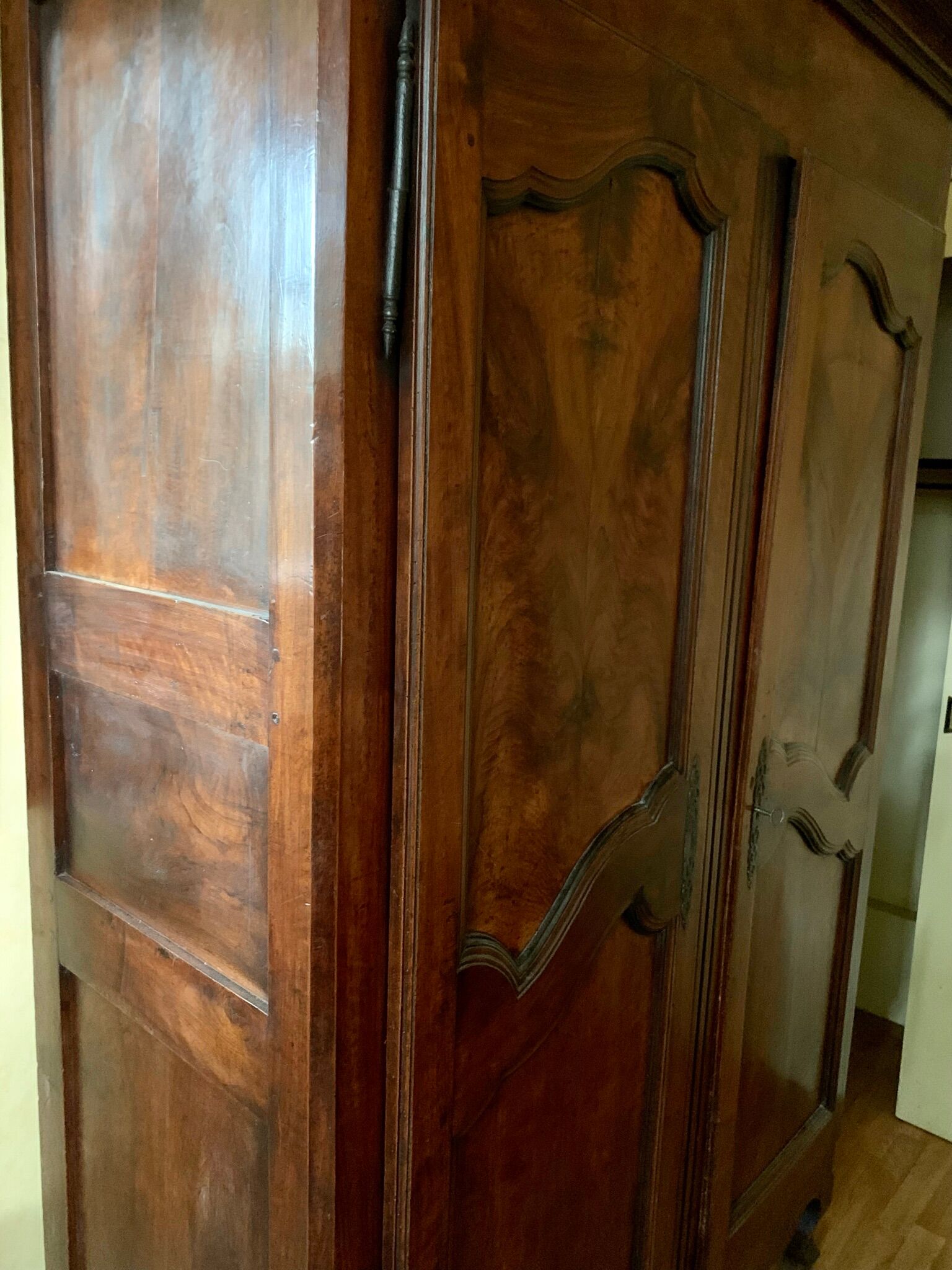 Old pine cabinet