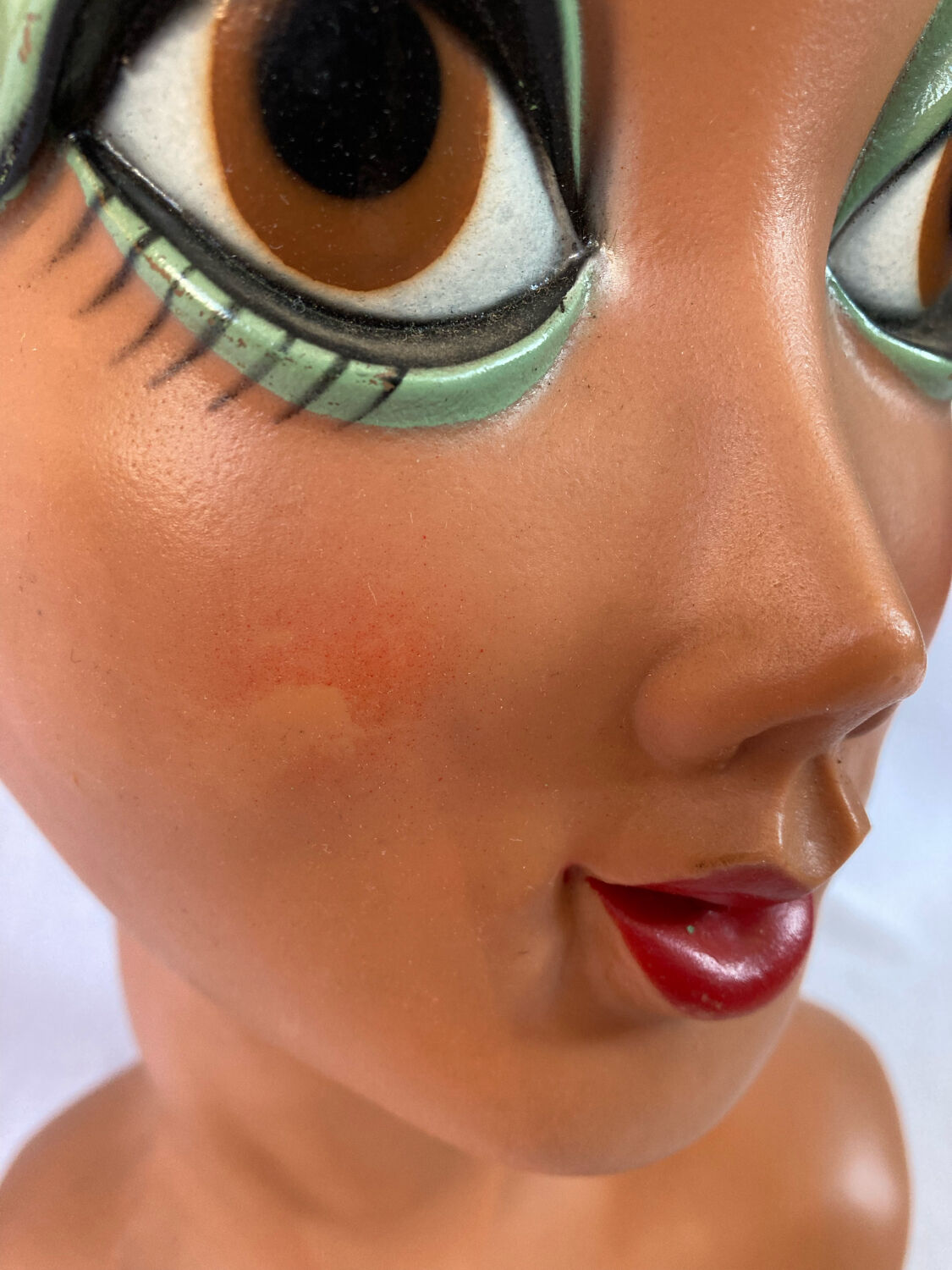 Vintage hat head Huard twiggy