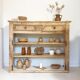 Ancien Buffet vaisselier bois brut