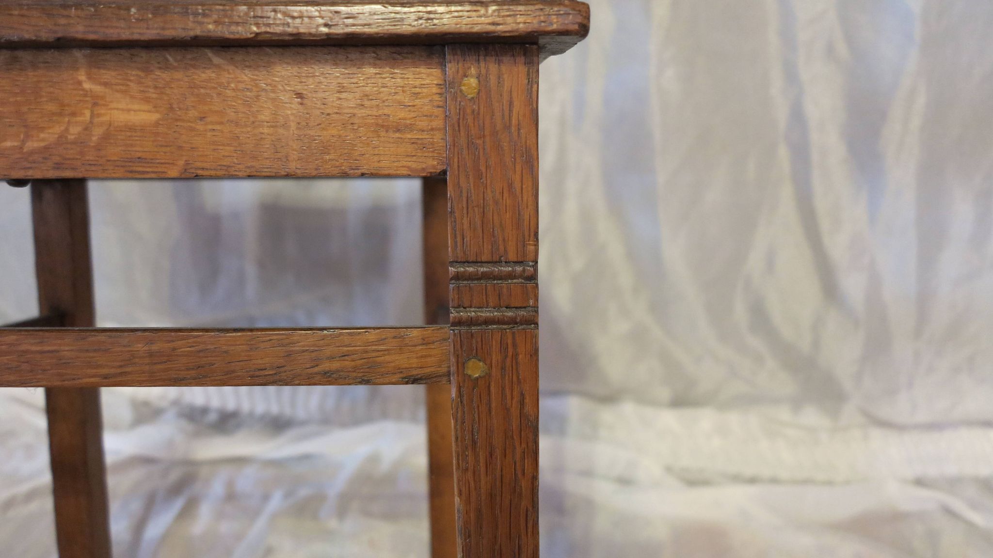 set of 5 oak dining room chairs