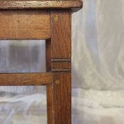 set of 5 oak dining room chairs