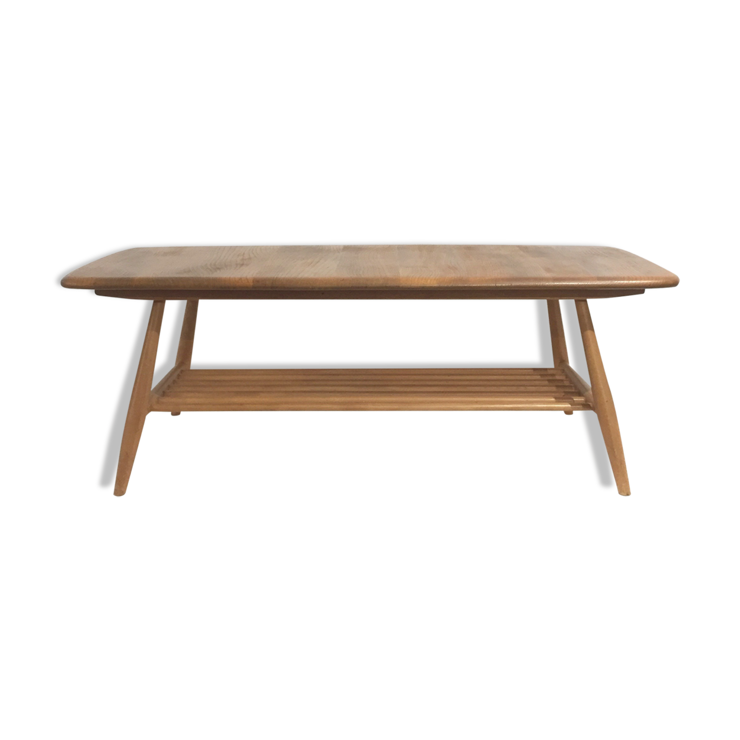 Coffee table Ercol in solid elm