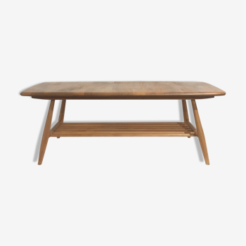 Coffee table Ercol in solid elm
