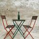 Antique bistro set folding garden set