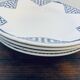 Lot de 4 assiettes plates motif lustucru