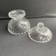 Art Deco - Crystal stamped Baccarat sugar pot