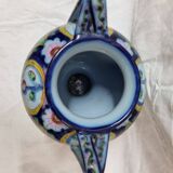 Alcobaça vase with handles, Portugal pottery