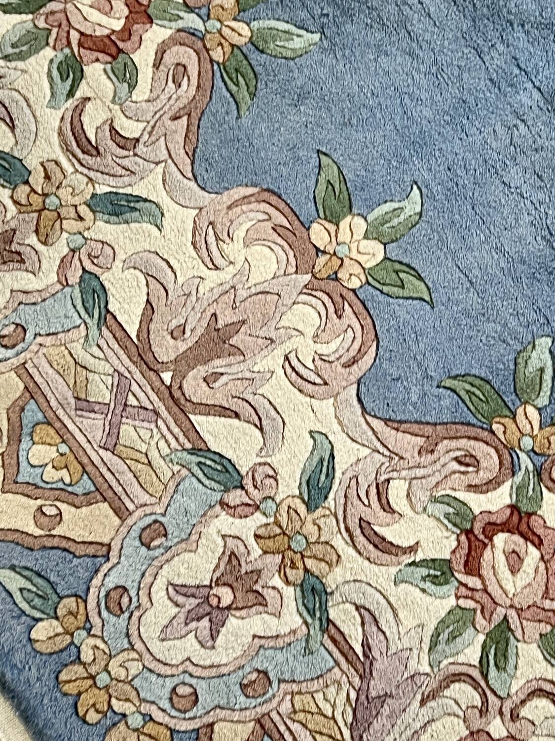 Silk carpet