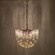 Venini Murano Glass Chandelier 85 Hand-Blown Quadriedri Prisms, 1960's