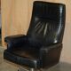 Vintage executive swivel office chair De Sede DS35 - mid-century leather