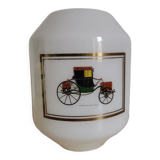 Abat-jour en opaline vintage