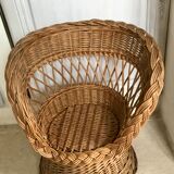 Child rattan chair