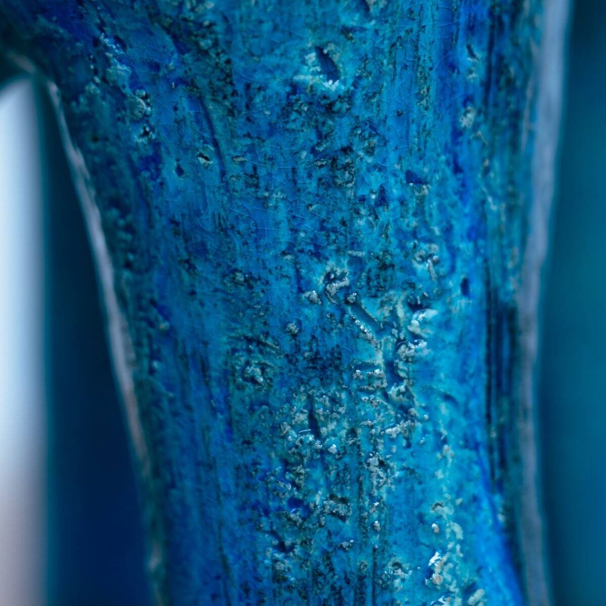 Rimini Blu horse sculpture by Aldo Londi for Bitossi, Italy, 1970s