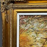Autumn landscape. Impressionism.