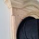 Restored antique oak entrance wardrobe