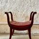 Curule seat Empire style, nineteenth century