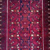 Handmade Belouch Persian rug 172x87cm