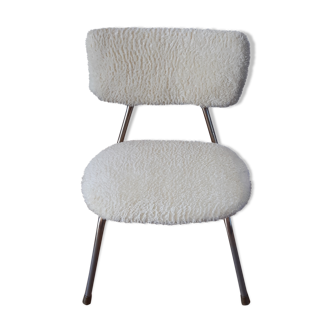 Chaise moumoute enfant Pelfran années 70