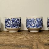 Set of 4 Churchill cups and saucers