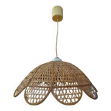 Relux Italy wicker flower pendant light