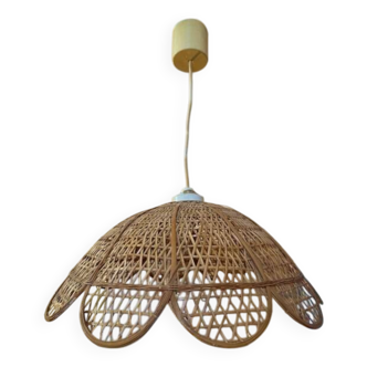 Suspension fleur osier Relux Italie