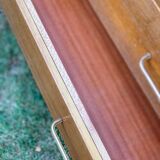 Vintage chest of drawers  4 wooden drawers