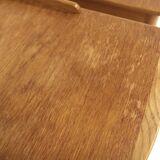 Set of 2 oak bedside tables, Erik Andersson, Sweden 1960