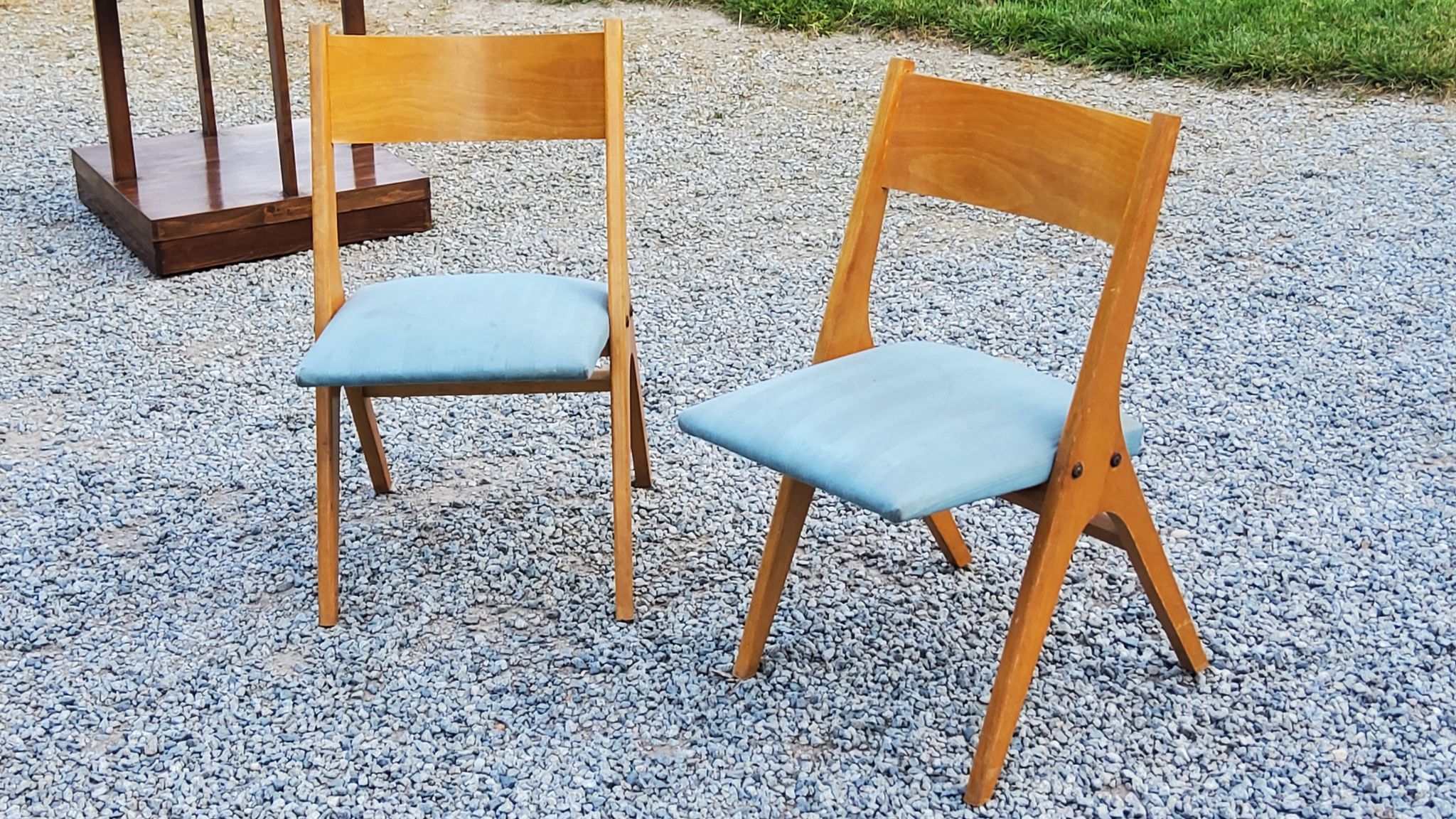 Pair of vintage chairs 50s