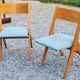 Pair of vintage chairs 50s