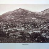 Chambéry, Savoie, photo print from 1942.