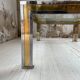 Brass chrome coffee table