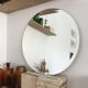 Beveled mirror round 60cm