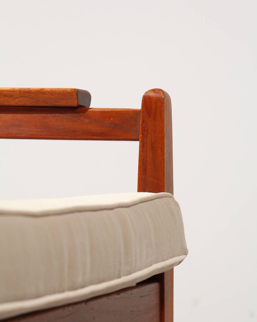 Vintage Scandinavian teak armchair