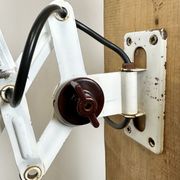 Industrial East German Scissor Lamp from VEB Zweckleuchtenbau Dresden, 1950s